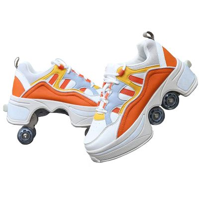CHSSIH Roller Skates for Women,Roller Skates Adult,Outdoor Skates for Women,Quad Roller Shoes,Shoes with Wheels for Adults,Outdoor Skates for Women,Outdoor Skates for Women,A-36