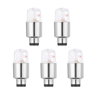 5PCS LED Practical Seven Colors Flash Light Wheel Light Tyre Light for Motorbikes Cars