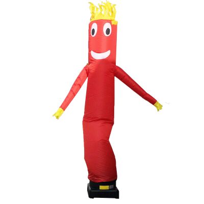 Gdrasuya10 Inflatable Dancer Puppet, Tube Man Inflatable Air Winder Dancer Dancing Funny Puppet Not Include Blower (Red, 20ft)