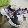 CHSSIH Roller Skates for Women,Roller Skates Adult,Outdoor Skates for Women,Quad Roller Shoes,Shoes with Wheels for Adults,Outdoor Skates for Women,Outdoor Skates for Women,L-37 view 2