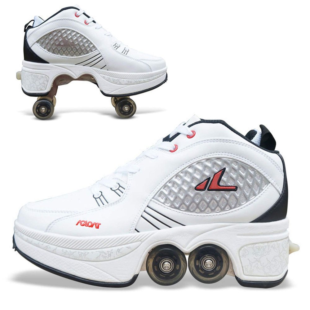 CHSSIH Roller Skates for Women,Roller Skates Adult,Outdoor Skates for Women,Quad Roller Shoes,Shoes with Wheels for Adults,Outdoor Skates for Women,Outdoor Skates for Women,G-37