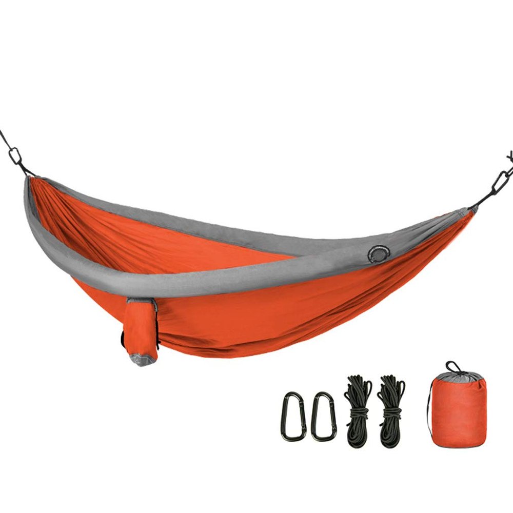 Inflatable Hammock Single & Double Weekend Family Park Hanging Swing Bed Portable Outdoor Camping Hammock Swing Hanging Chair
