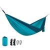 Hammock Adult Camping Outdoor Backpacking Travel Survival Garden Swing Hunting Sleeping Bed Portable Hammock with 2 Carabiner view 1
