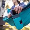 Hammock Adult Camping Outdoor Backpacking Travel Survival Garden Swing Hunting Sleeping Bed Portable Hammock with 2 Carabiner view 3