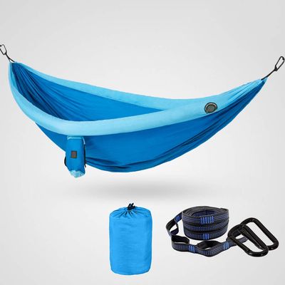 Loiding Weight 200Kg Hammock 2 Person Ultralight Inflatable Camping Hammock Tent 210T Nylon Outdoor Camping Hunting Hammock