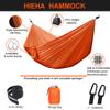 Nylon Single & Double Hammock Adult Camping Outdoor Backpacking Travel Survival Garden Swing Hunting Sleeping Bed Portable Hammock view 2