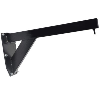 SHIJINHAO Heavy Punch Bag Wall Bracket, Safe and Secure, Easy to Install, Hook Hanging, Training Equipment, Steel Pipe, Family Martial Arts Hall, 2 Colors (Color : Black, Size : 75x30x20cm)
