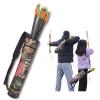 Elong Adjustable Archery Back Arrow Quiver Holder - Upgraded Quiver Arrows for Compound Recurve Bow and Hunting Target Practicing Youth and Adults view 1