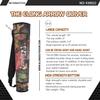 Elong Adjustable Archery Back Arrow Quiver Holder - Upgraded Quiver Arrows for Compound Recurve Bow and Hunting Target Practicing Youth and Adults view 3