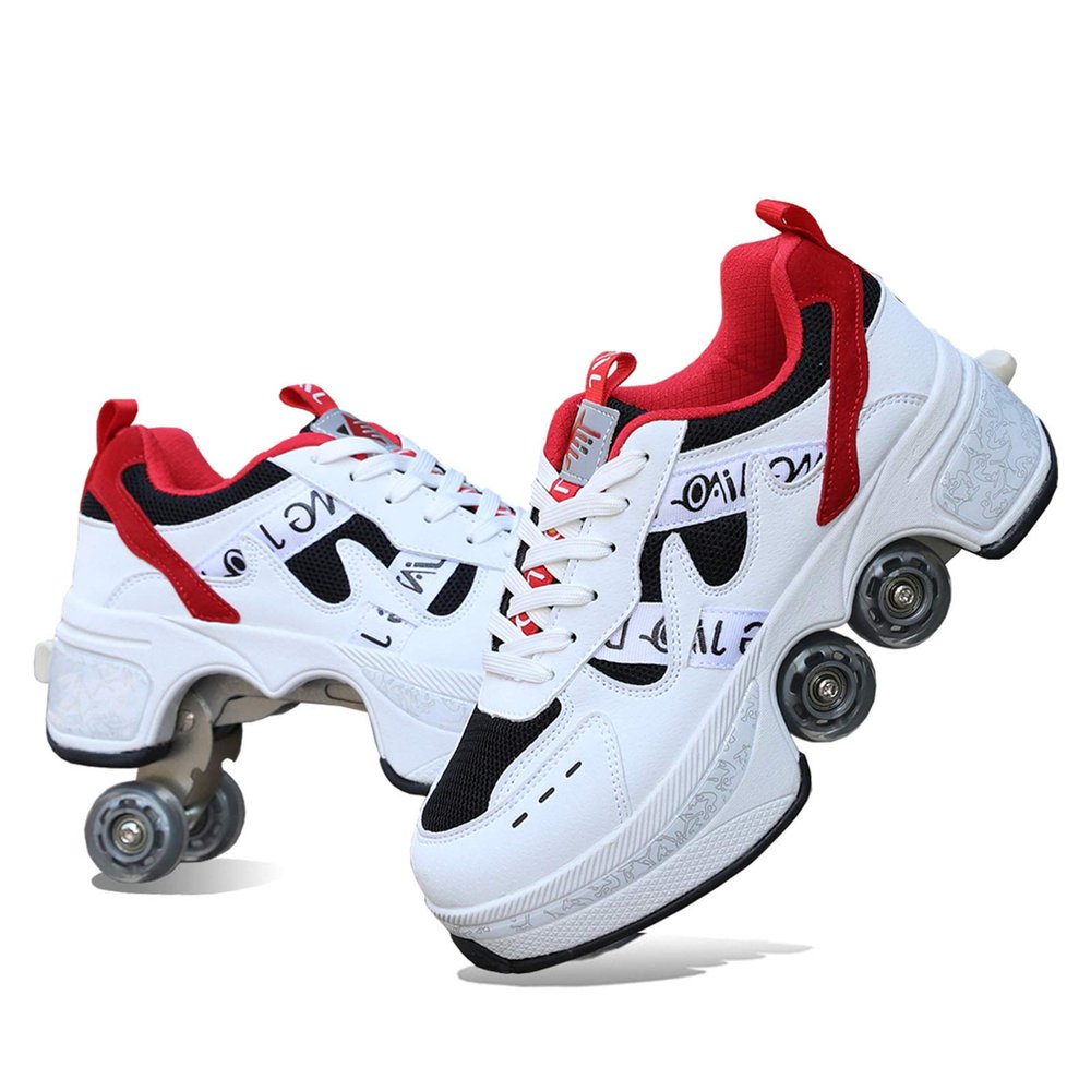 CHSSIH Roller Skates for Women,Roller Skates Adult,Outdoor Skates for Women,Quad Roller Shoes,Shoes with Wheels for Adults,Outdoor Skates for Women,Outdoor Skates for Women,E-43