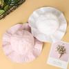Jueshanzj Baby Girl Sun Hat Cotton UPF 50+ Cute Summer Beach Hat White 1-4 Years view 3