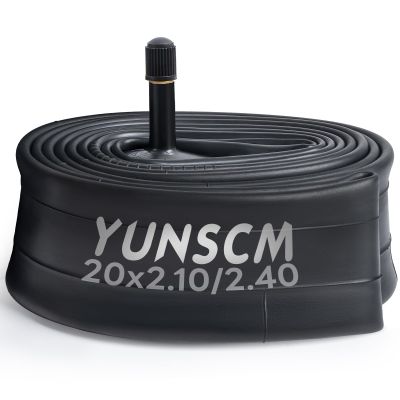 1-PC 20" Bike Tube 20x2.10/2.40(52/62-406) AV32mm Schrader Valve Compatible with 20x2.1 20x2.125 20x2.2 20x2.25 20x2.3 20x2.35 20x2.4 Bike Tire Tube