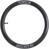 1-PC 20" Bike Tube 20x2.10/2.40(52/62-406) AV32mm Schrader Valve Compatible with 20x2.1 20x2.125 20x2.2 20x2.25 20x2.3 20x2.35 20x2.4 Bike Tire Tube view 3