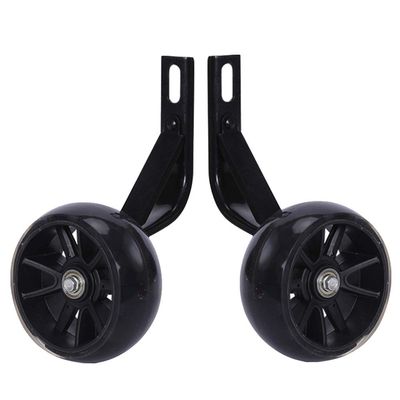 FUFU Stabilisers for Childs BikeBicycle StabilisersAuxiliary Wheel BicycleKids Bike StabilizersStabilisers for Bikes (Color : Black, Size : 12in)