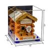 Better Display Cases Acrylic Versatile Display Case Display Case - Medium Square Box with Mirror Case, Dark Blue Risers and White Base 10" x 10" x 10" (V33/A028) view 2