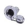 Ayunwei 1-1/2 Deck Fuel Fill/Filler for Boat with Keyless Cap Marine Polished 316 Stainless Steel Filler Cap for Yacht Trucks Tractors view 3