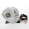 DNYSYSJ Electric Brush Geared Motor 24V 350W Gear Reduction Electric Motor with 9 Tooth Sprocket Quality Carbon Brush 300 RPM for E-Bike Scooter Go Kart Bicycle view 3