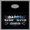 Lets Print Big Dad The Man Myth Legend Design B Corn Hole Decal Wrap view 1