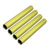 XMWangzi Aluminum Track Field Relay Batons, Race Equipments for Running Race Team, Suitable for Outdoor Sports Practice Athlete, Corrosion Resistant High Strength Smooth Surface (4Pcs Golden) view 1