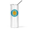 greeklife.store Sigma Chi Stainless Steel Skinny Tumbler 20 OZ, Vacuum Double Wall Insulated Tumbler Cup, Tumbler with Lid and Straw, Gift for Coffee Water Hot Cold Drinks (Sigma Chi - 9) view 1