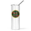 greeklife.store Kappa Sigma Stainless Steel Skinny Tumbler 20 OZ, Vacuum Double Wall Insulated Tumbler Cup, Tumbler with Lid and Straw, Gift for Coffee Water Hot Cold Drinks (Kappa Sigma - 10) view 1