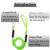 Bungee Dock Lines,4ft Boat Stretchable Dock Rope with Hook Jet Ski Marine Accessory for Power Boat,Kayak,Pontoon 2Pcs Green view 4