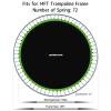 Zoomster Replacement Jumping Mat, Fits 14 ft Round Trampoline Frame with 72 V-Hooks, Using 5.5" Springs 150" Premium Trampoline Mat (Excluding Frame and Spring) view 2