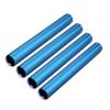 XMWangzi Aluminum Track Field Relay Batons, Race Equipments for Running Race Team, Suitable for Outdoor Sports Practice Athlete, Corrosion Resistant High Strength Smooth Surface (4Pcs Blue) view 1