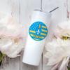 greeklife.store Sigma Chi Stainless Steel Skinny Tumbler 20 OZ, Vacuum Double Wall Insulated Tumbler Cup, Tumbler with Lid and Straw, Gift for Coffee Water Hot Cold Drinks (Sigma Chi - 2) view 2