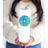 greeklife.store Sigma Chi Stainless Steel Skinny Tumbler 20 OZ, Vacuum Double Wall Insulated Tumbler Cup, Tumbler with Lid and Straw, Gift for Coffee Water Hot Cold Drinks (Sigma Chi - 2) view 3