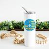 greeklife.store Sigma Chi Stainless Steel Skinny Tumbler 20 OZ, Vacuum Double Wall Insulated Tumbler Cup, Tumbler with Lid and Straw, Gift for Coffee Water Hot Cold Drinks (Sigma Chi - 2) view 4