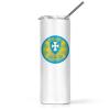 greeklife.store Sigma Chi Stainless Steel Skinny Tumbler 20 OZ, Vacuum Double Wall Insulated Tumbler Cup, Tumbler with Lid and Straw, Gift for Coffee Water Hot Cold Drinks (Sigma Chi - 12) view 1