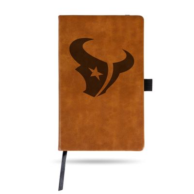 NFL Houston Texans Laser-Engraved Notepad