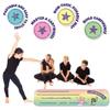 CARTWHIRLER Cartwheel Training Mats - At Home Gymnastics Mat, Toy Mats for All Kids, Yoga, Dance, And Play Mat, For Ages 4-12+, 2ft x 6ft view 2
