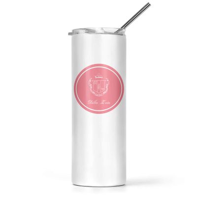 greeklife.store Delta Zeta Stainless Steel Skinny Tumbler 20 OZ, Vacuum Double Wall Insulated Tumbler Cup, Tumbler with Lid and Straw, Gift for Coffee Water Hot Cold Drinks (Delta Zeta - 2)