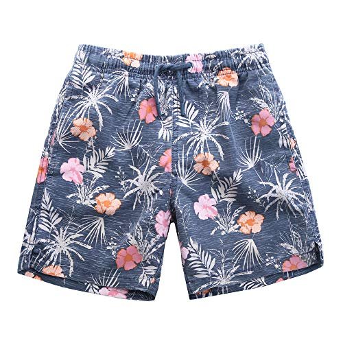 INGEAR Little Boys Quick Dry Swim Trunks UPF 50+ Beach Board Shorts Sizes 2T-14 Vibrant Patterns for Summer Adventures