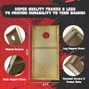 PRO Cornhole Boards, Impact Brace & Handle Cornhole Boards- 10+ Designs Cornhole Set - Handemade in USA, Tournament 2x4 Regulation Premium Baltic Birch Boards for bean bag toss, and Tournaments view 2