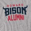 Howard University Official Alumni Unisex Adult T-Shirt, Alumni, Medium view 2