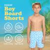 INGEAR Little Boys Quick Dry Swim Trunks UPF 50+ Beach Board Shorts Sizes 2T-14 Vibrant Patterns for Summer Adventures view 2