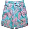 INGEAR Little Boys Quick Dry Swim Trunks UPF 50+ Beach Board Shorts Sizes 2T-14 Vibrant Patterns for Summer Adventures view 1
