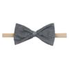 Copper Pearl Bowtie Baby Bow Slate view 1