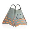 Tribe T2 Swimfins for Youth Kids Women Adult Snorkeling Bodyboarding Surfing and Swimming - Grey / Orange - Medium view 1