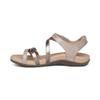 Aetrex Women's Jess Orthopedic Adjustable Quarter Strap Sandals - Comfort Memory Foam Fashion Flat Womens Sandals with Arch Support Smoke view 2