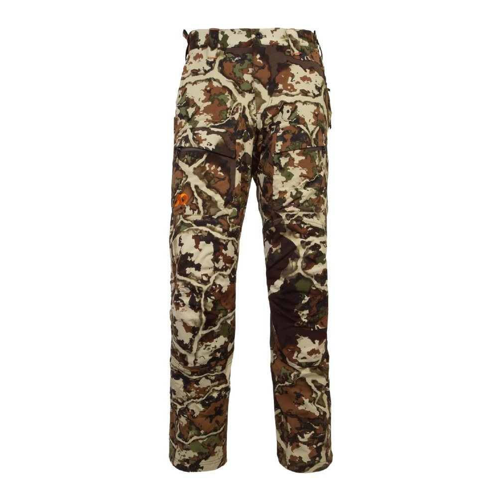First Lite Mens Corrugate Foundry Pant - Lightweight Stretch Camo Hunting Pants - First Lite Fusion - 38 x 35