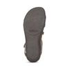 Aetrex Women's Jess Orthopedic Adjustable Quarter Strap Sandals - Comfort Memory Foam Fashion Flat Womens Sandals with Arch Support Smoke view 1