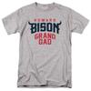 Howard University Official Grandpa Unisex Adult T-Shirt, Athletic Heather, 4X-Large view 1