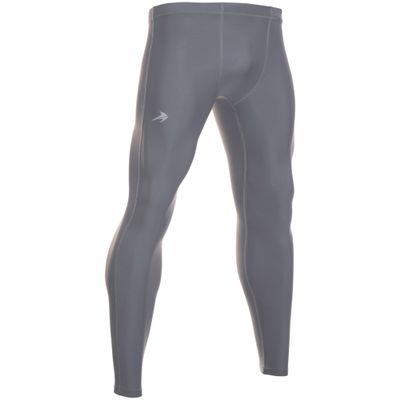 CompressionZ Men's Compression Pants for Workout, Sports|Base Layer Running Tights Leggings (Gray, 2X-Large)