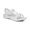 Aetrex Jillian Water-Friendly Sport Sandals for Women - Adjustable Strap Comfort Womens Sport Sandals for Beach Summer White view 1