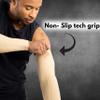 CompressionZ Compression Arm Sleeves for Men & Women| Cooling UV Sun Protection Elbow Pain Relief for All Sports and Recovery Nude: Pair X-Small view 3