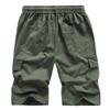 Kolongvangie Men's Casual Shorts Summer Outdoor Beach Sports Casual Golf Cotton Walk Shorts Big 28-46 view 2